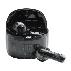 JBL Tune Flex - Black Ghost - True wireless Noise Cancelling earbuds - Hero